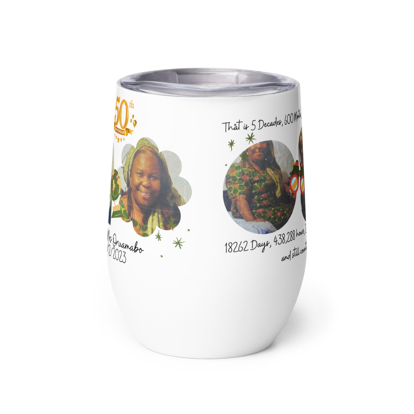 Personalised Prof Wine Tumbler 2