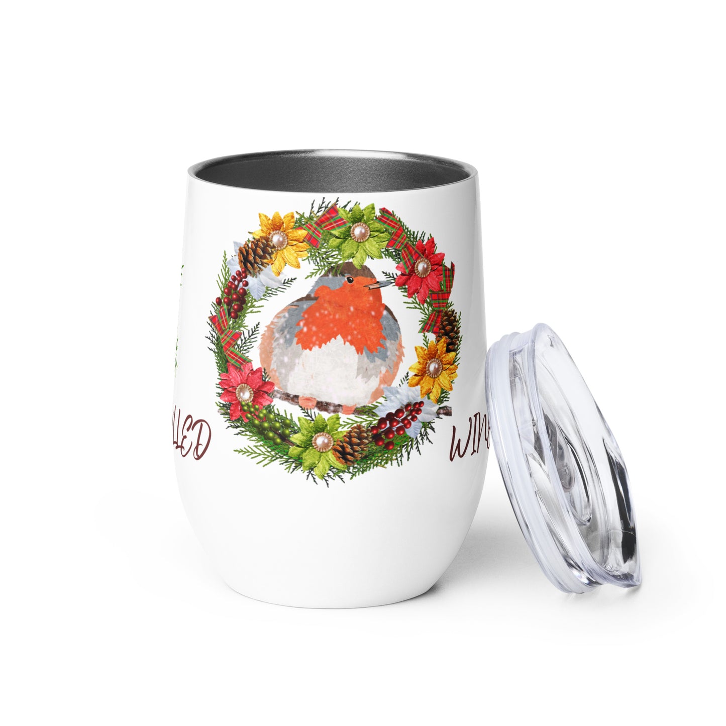 Festive Wine Tumbler