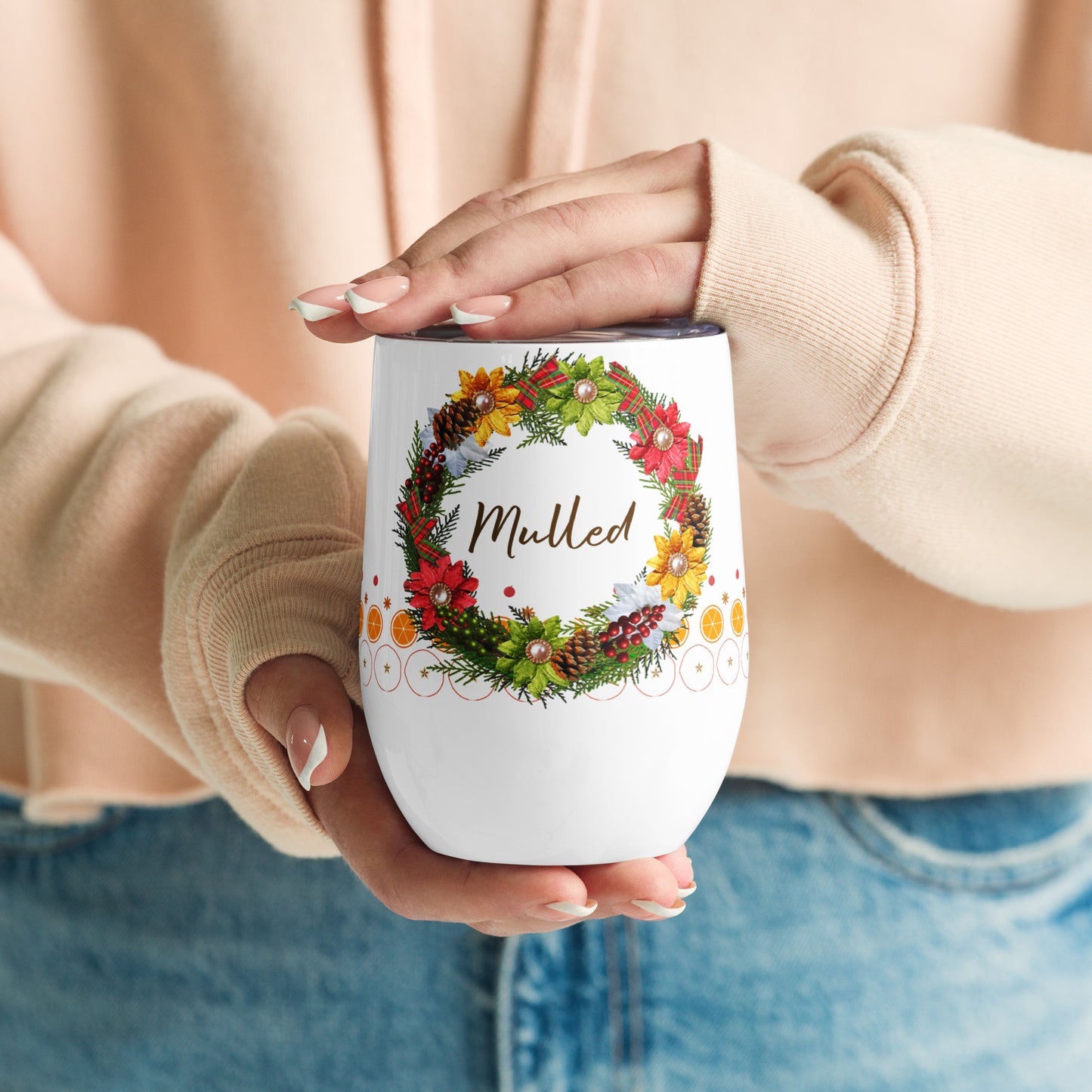 Christmas Mulled Wine Tumbler