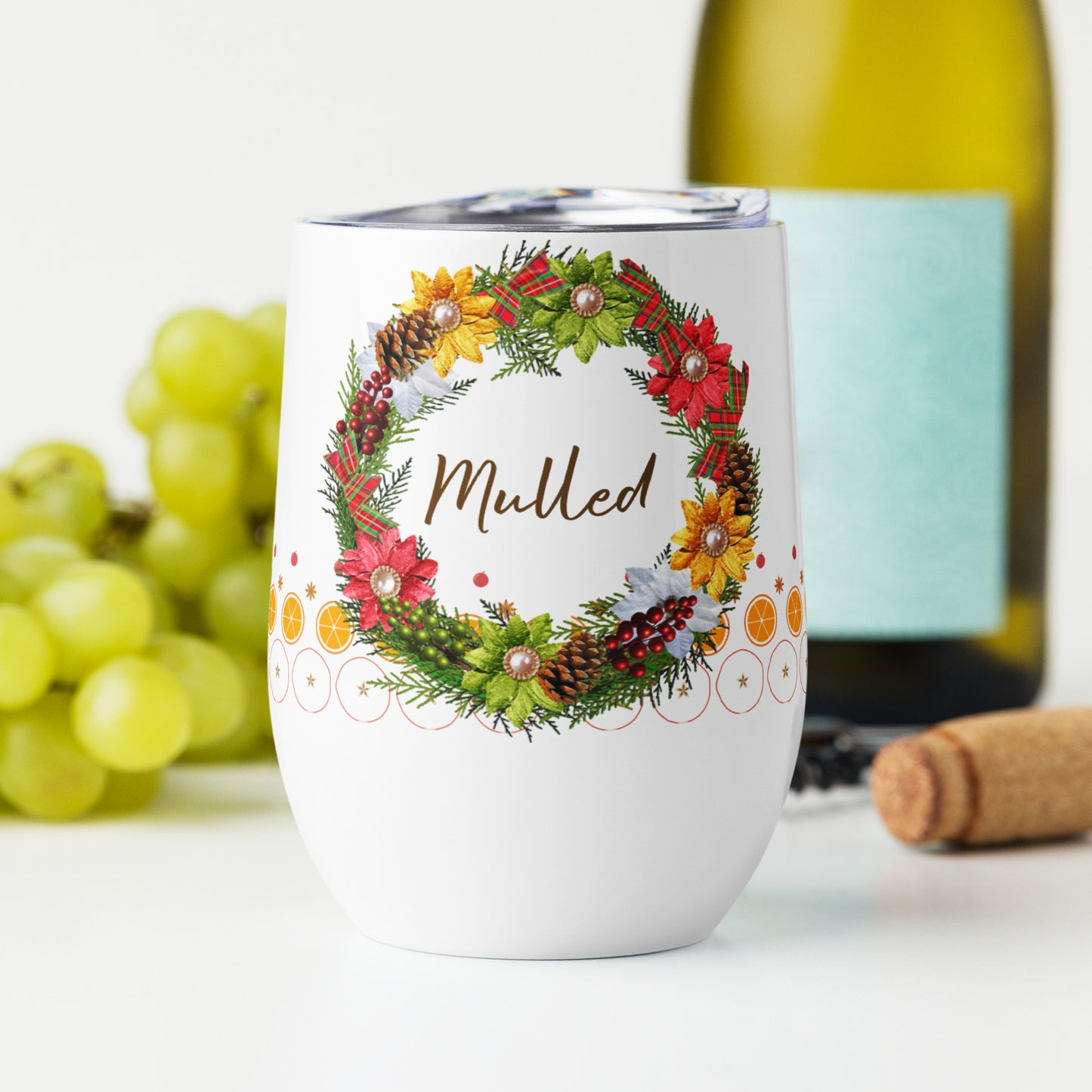 Christmas Mulled Wine Tumbler