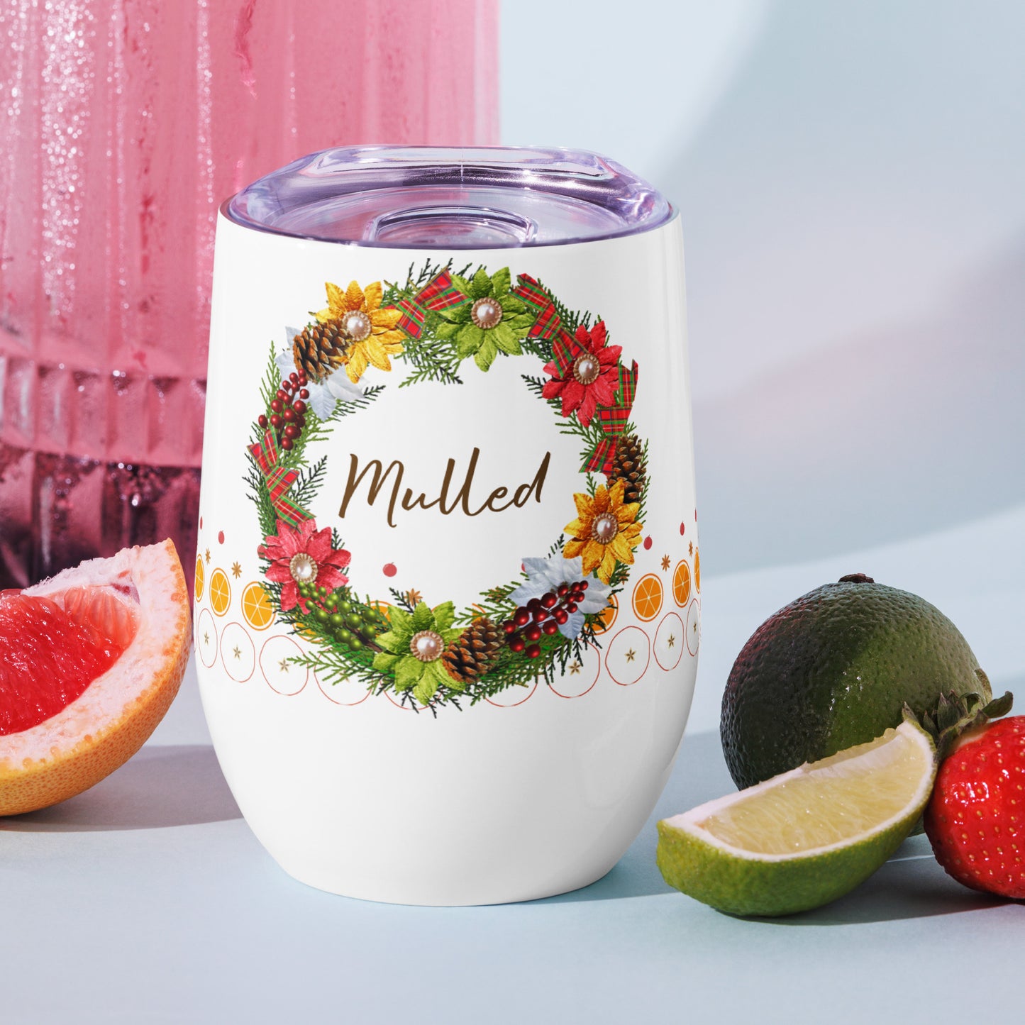 Christmas Mulled Wine Tumbler