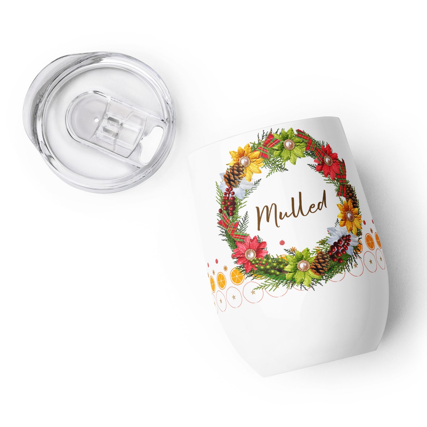 Christmas Mulled Wine Tumbler