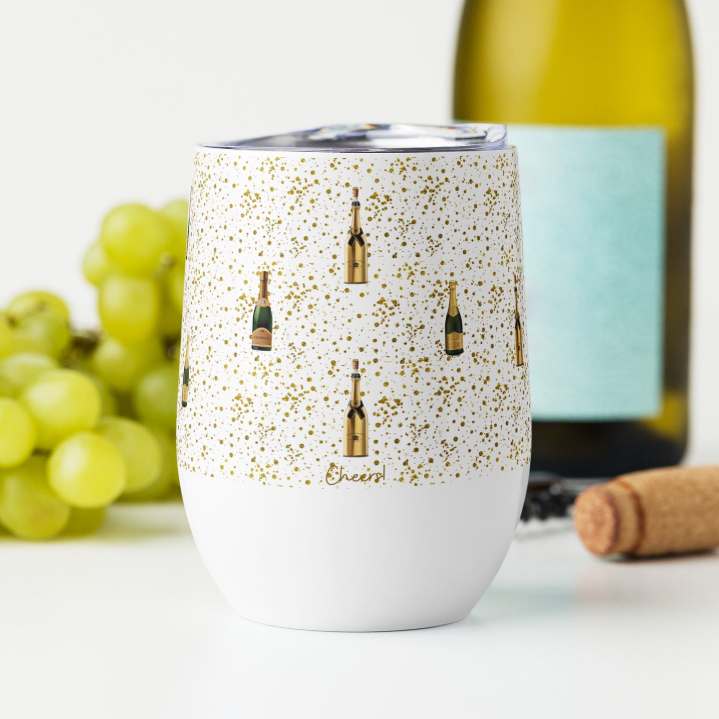 Cheers Wine Tumbler