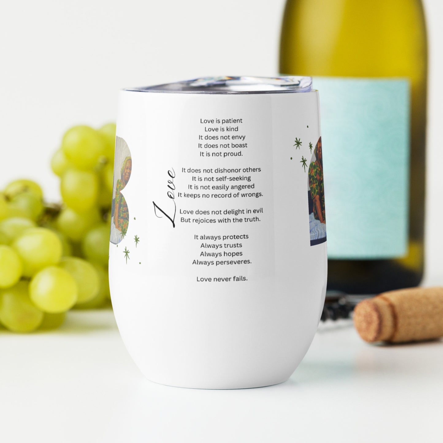 Personalised Prof Wine Tumbler