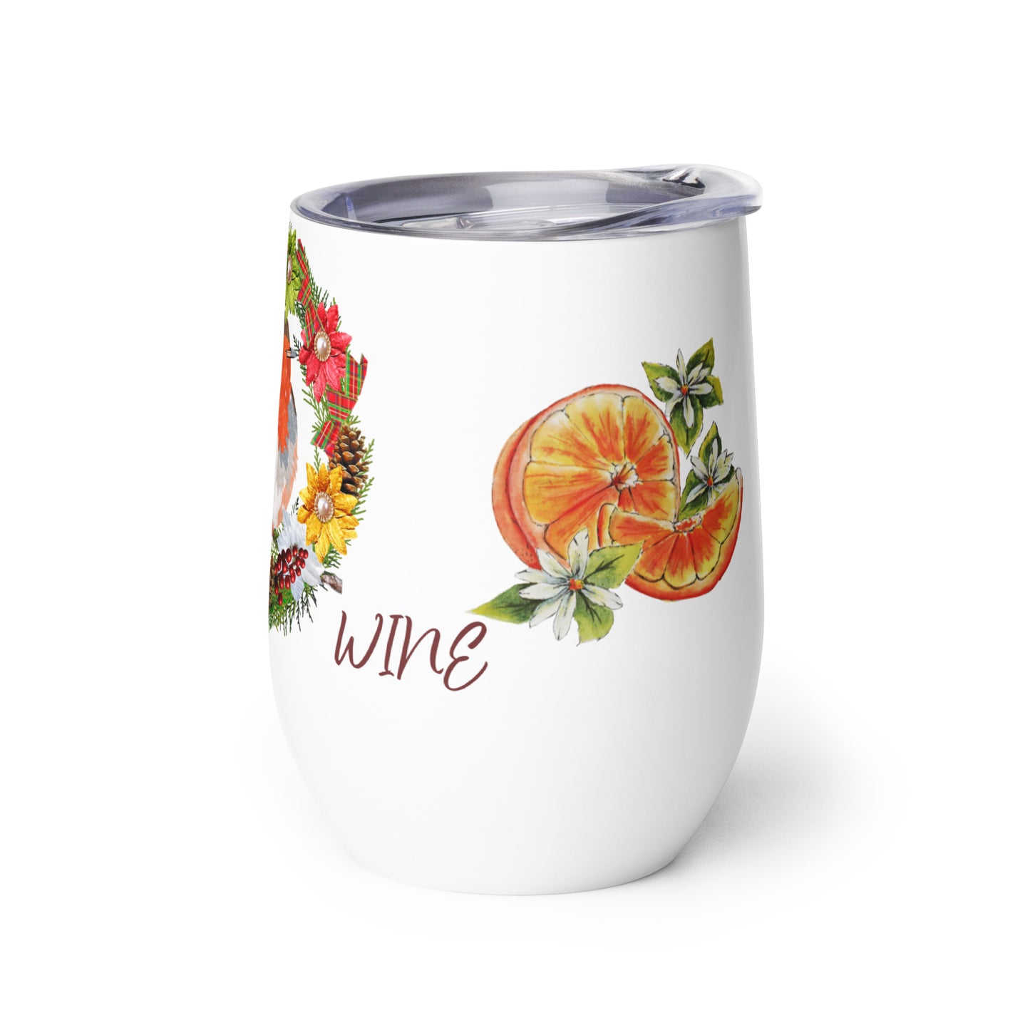 Festive Wine Tumbler