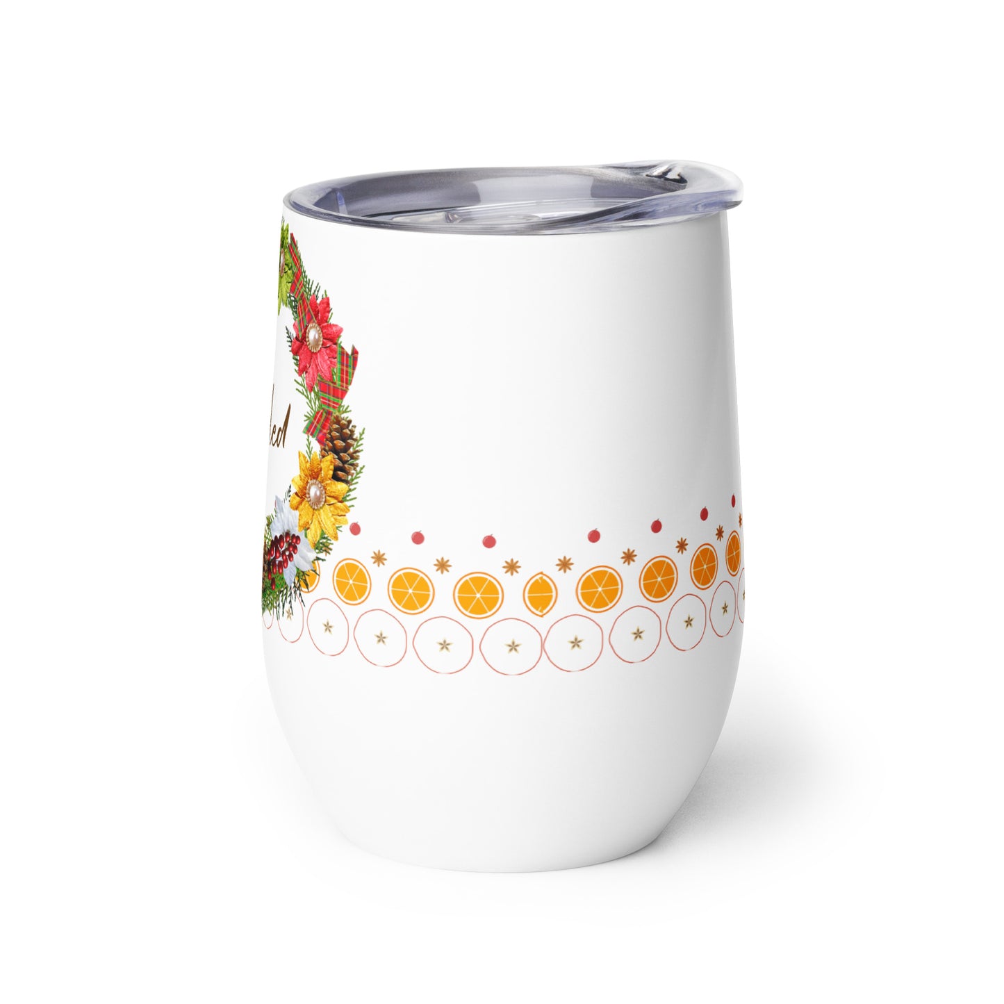 Christmas Mulled Wine Tumbler