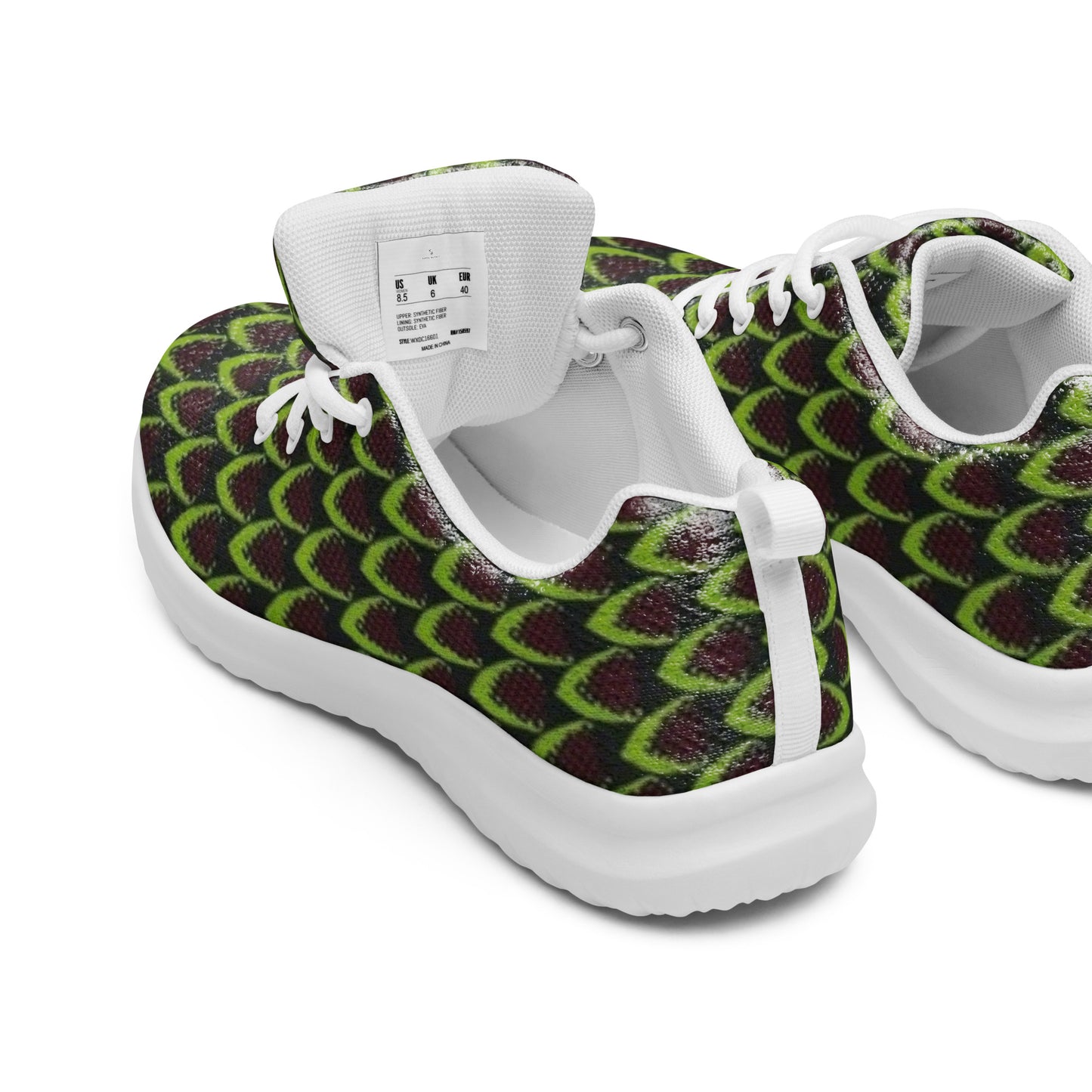 Green Flame Women’s athletic shoes