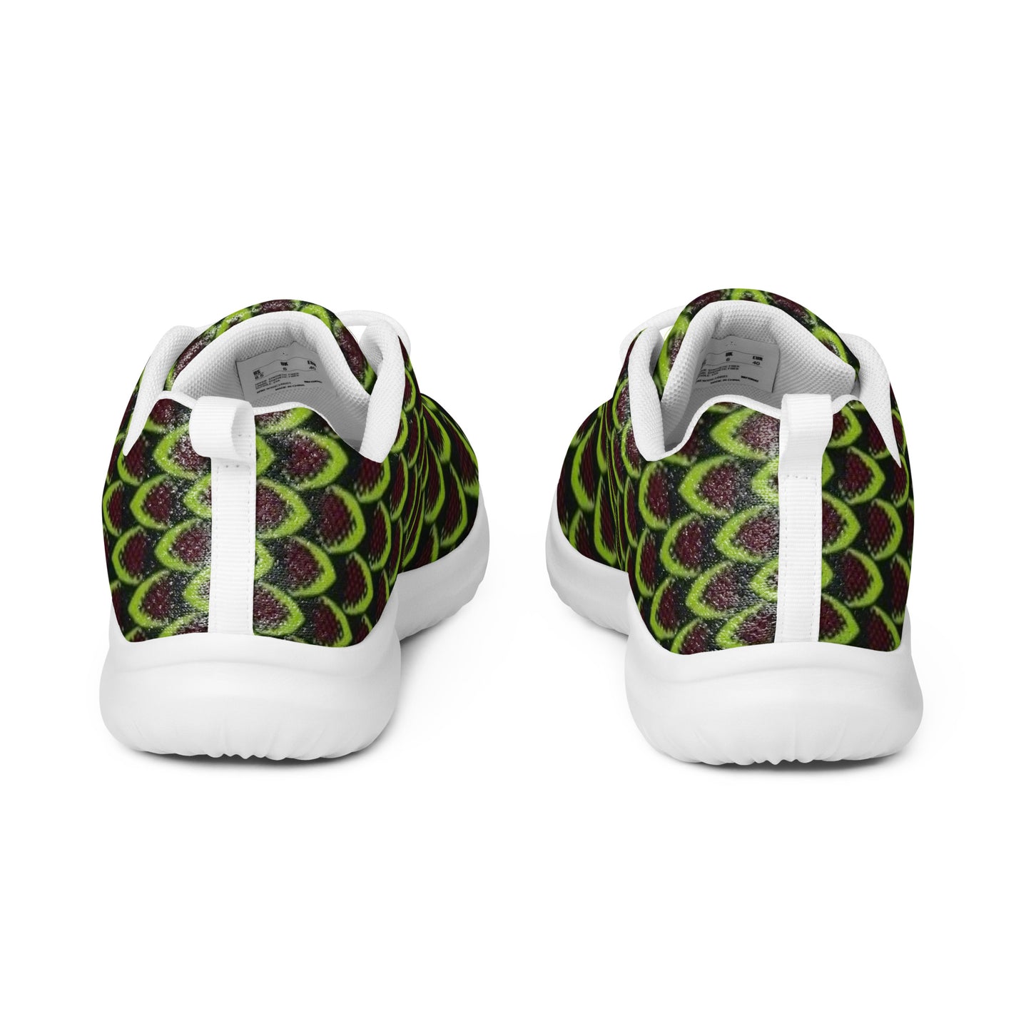 Green Flame Women’s athletic shoes