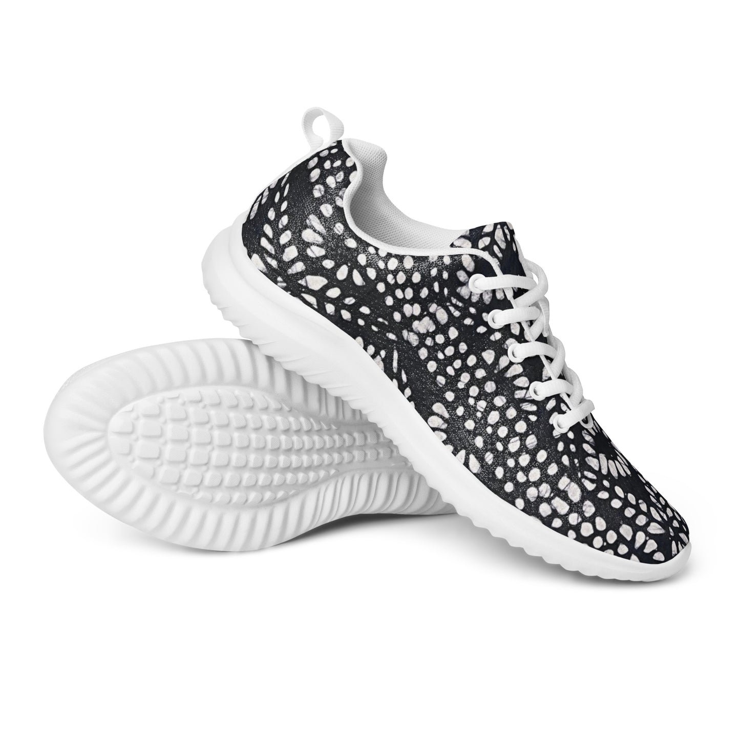 Black White Aztec Women’s athletic shoes