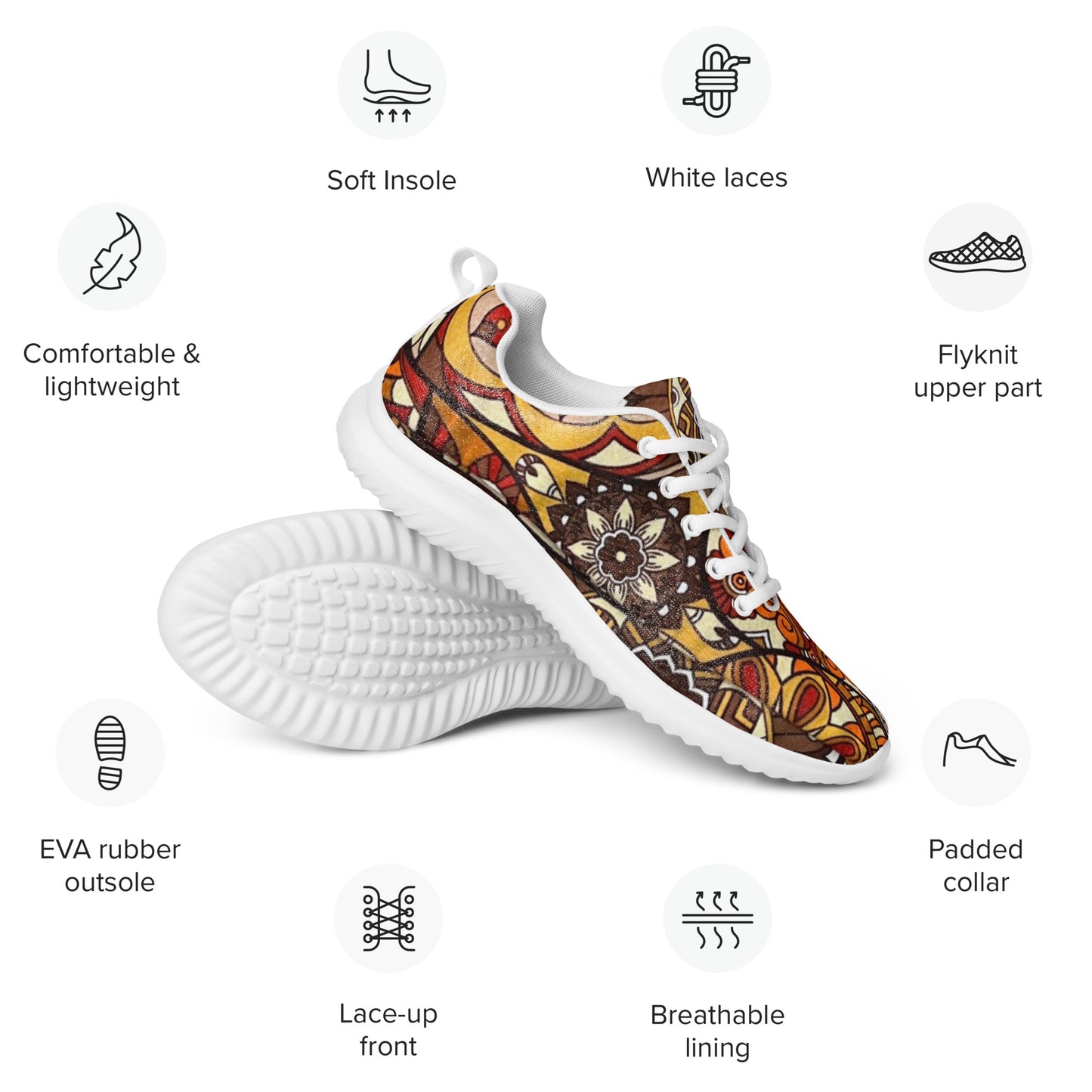 Multicolour Brown Women’s athletic shoes