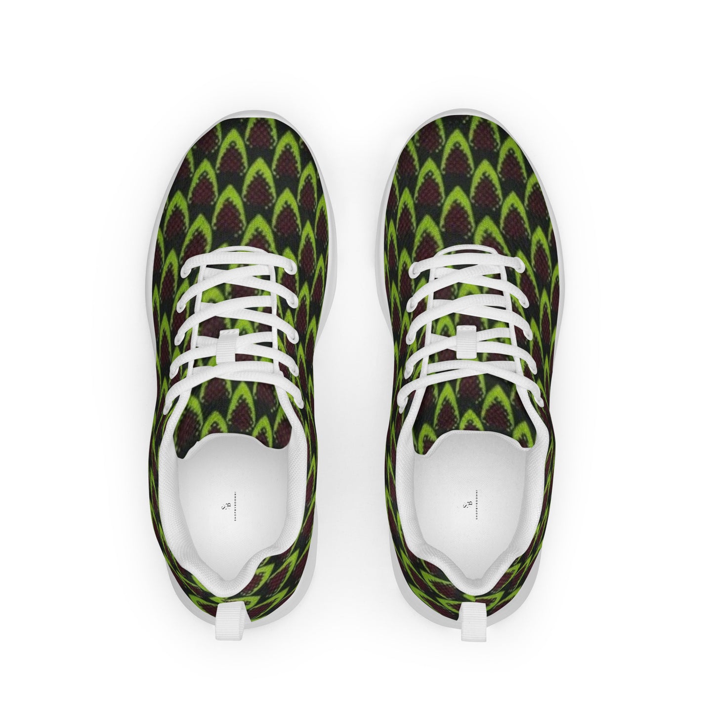 Green Flame Women’s athletic shoes