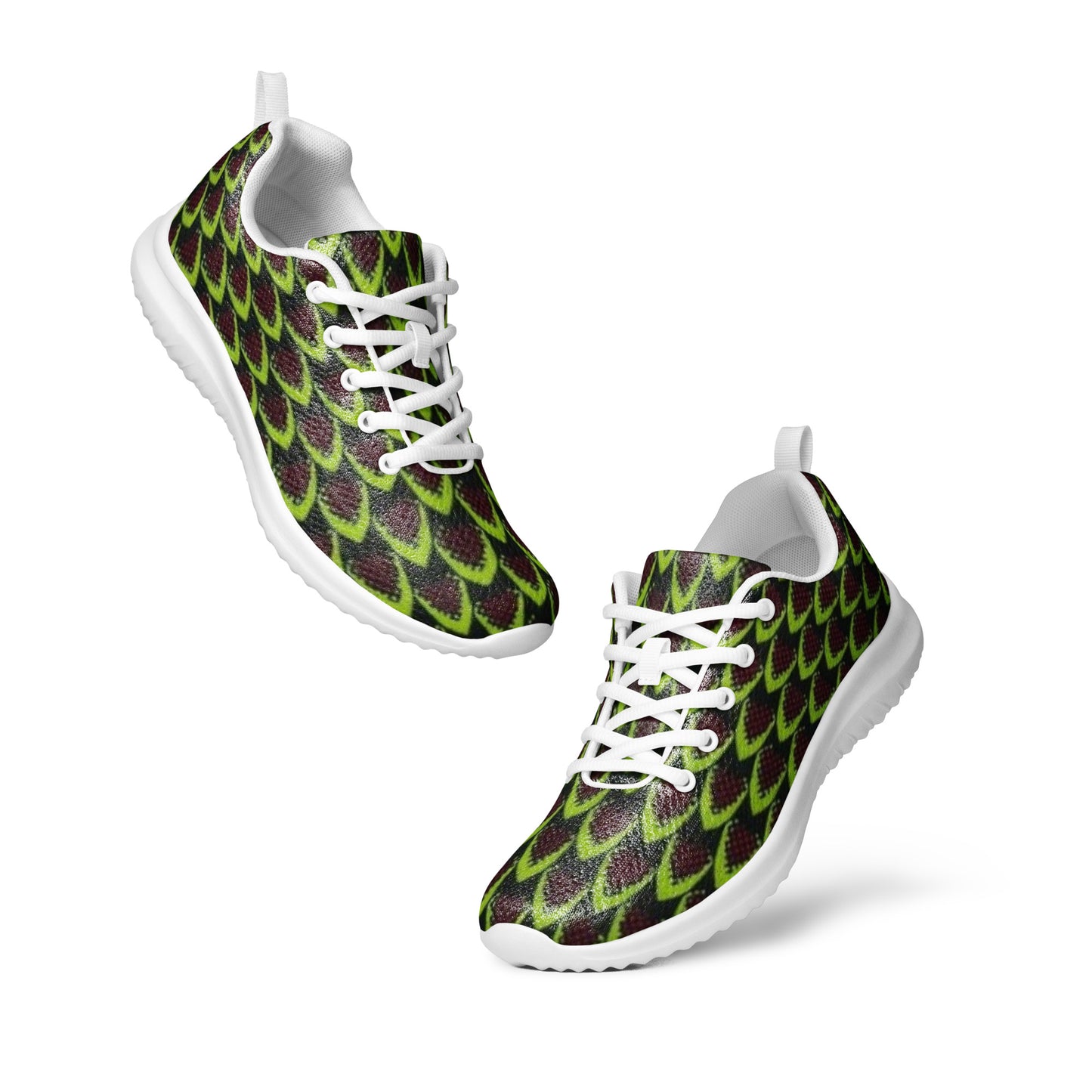 Green Flame Women’s athletic shoes