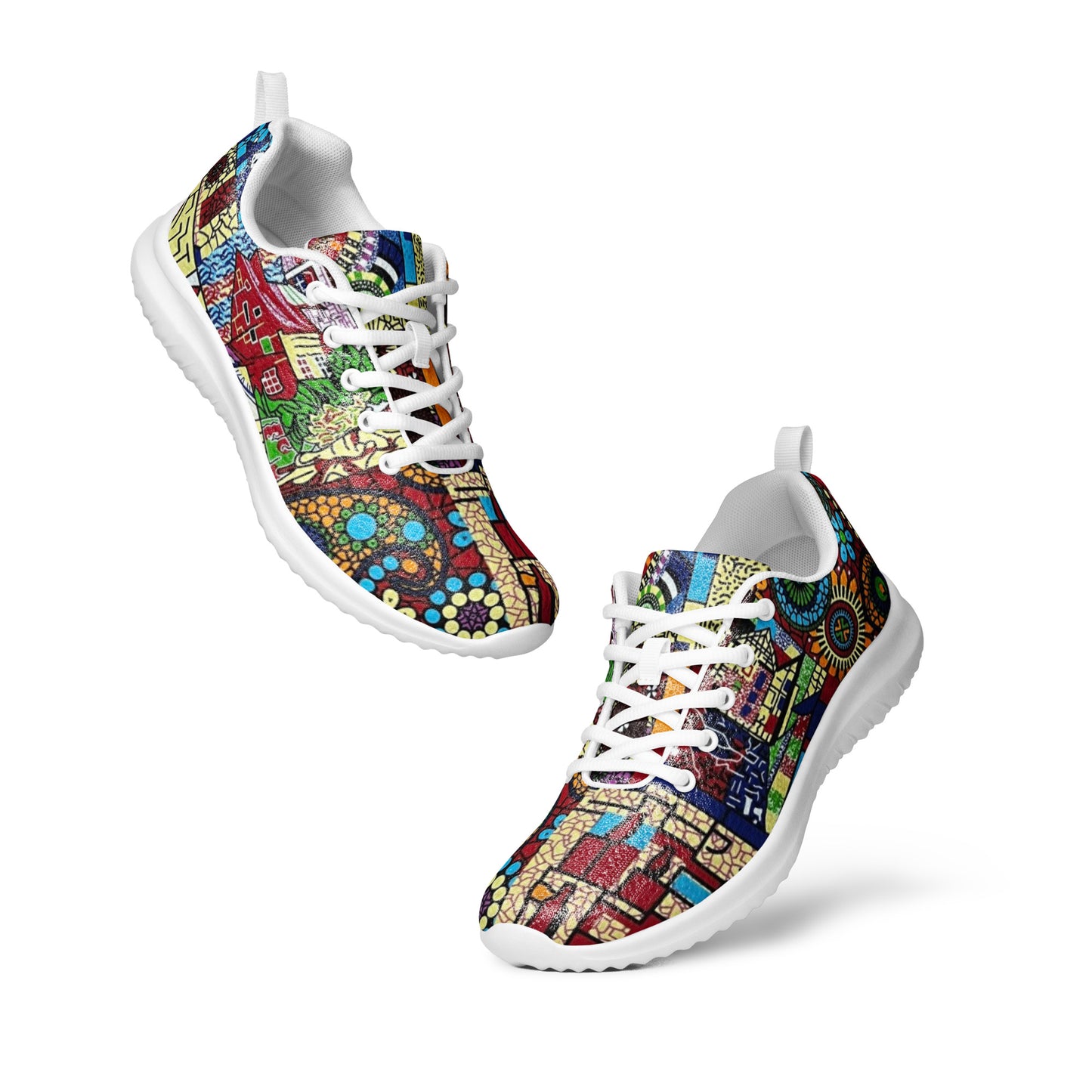 Colourful Artsy Women’s athletic shoes