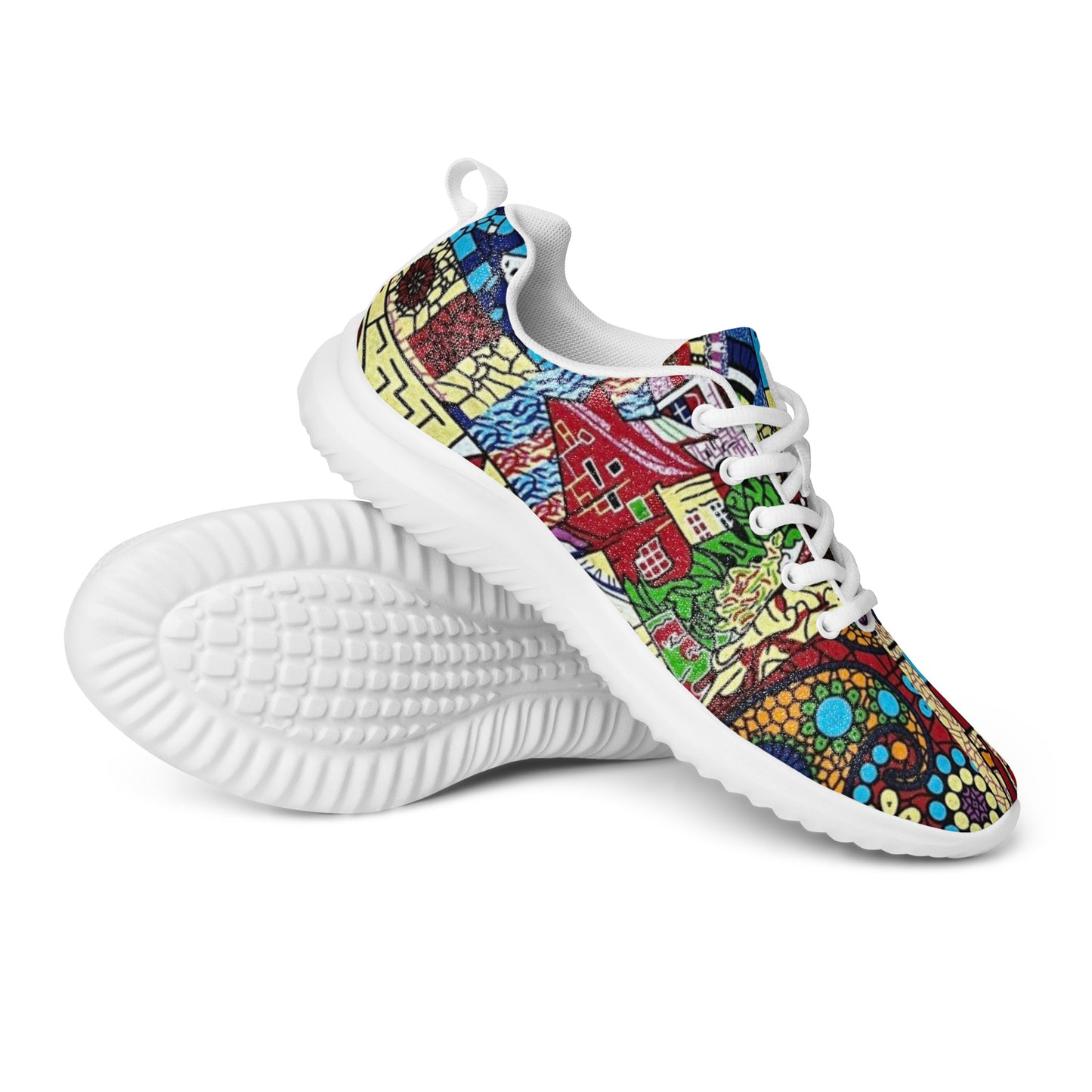 Colourful Artsy Women’s athletic shoes