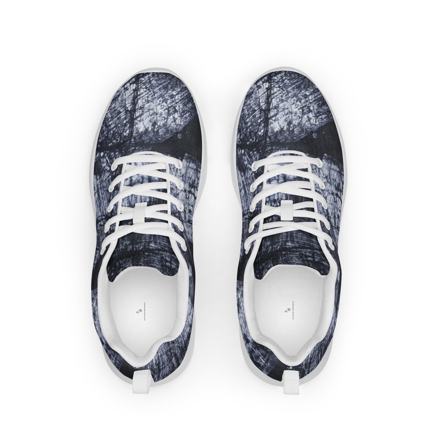 Dark Blue White Women’s athletic shoes