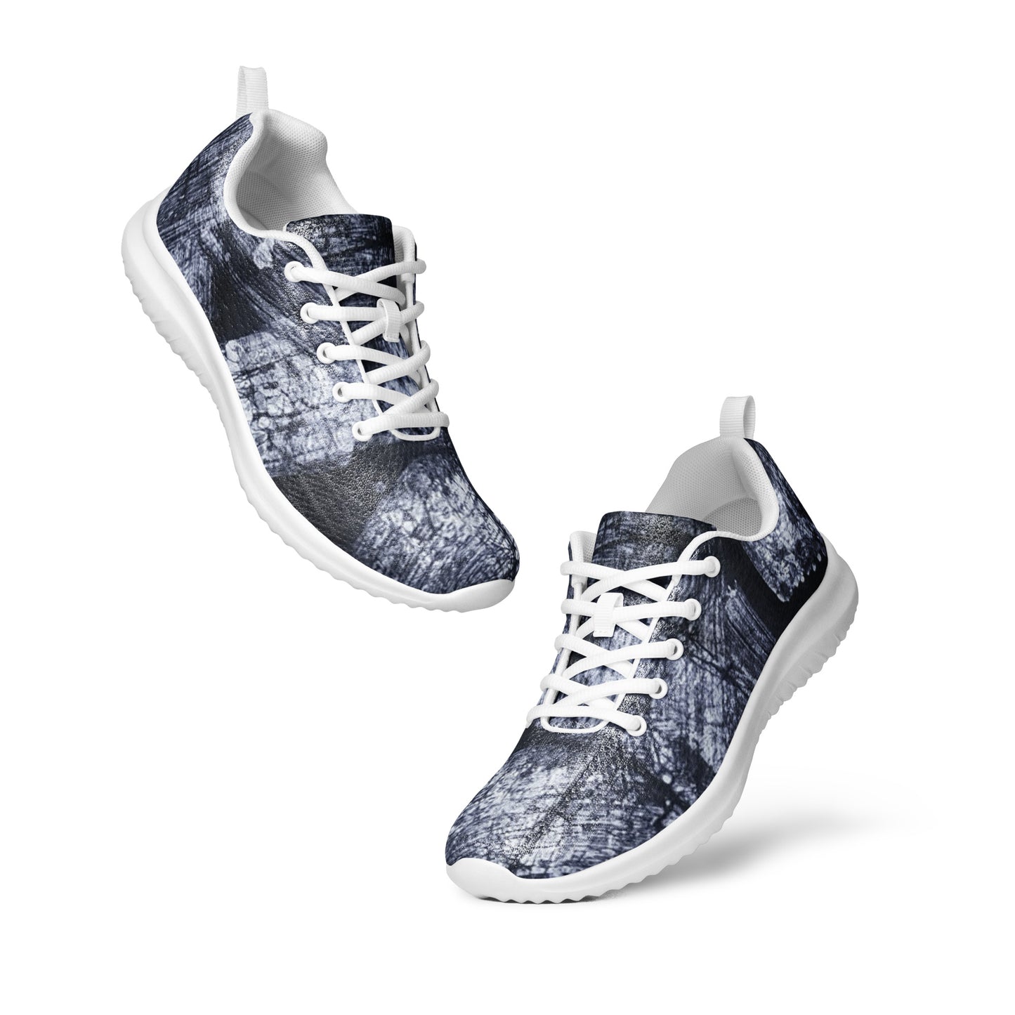 Dark Blue White Women’s athletic shoes