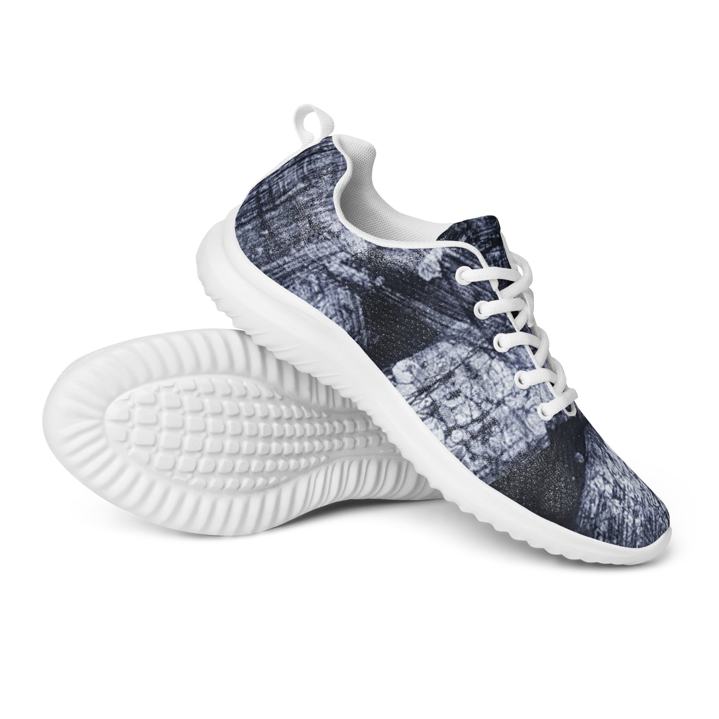 Dark Blue White Women’s athletic shoes