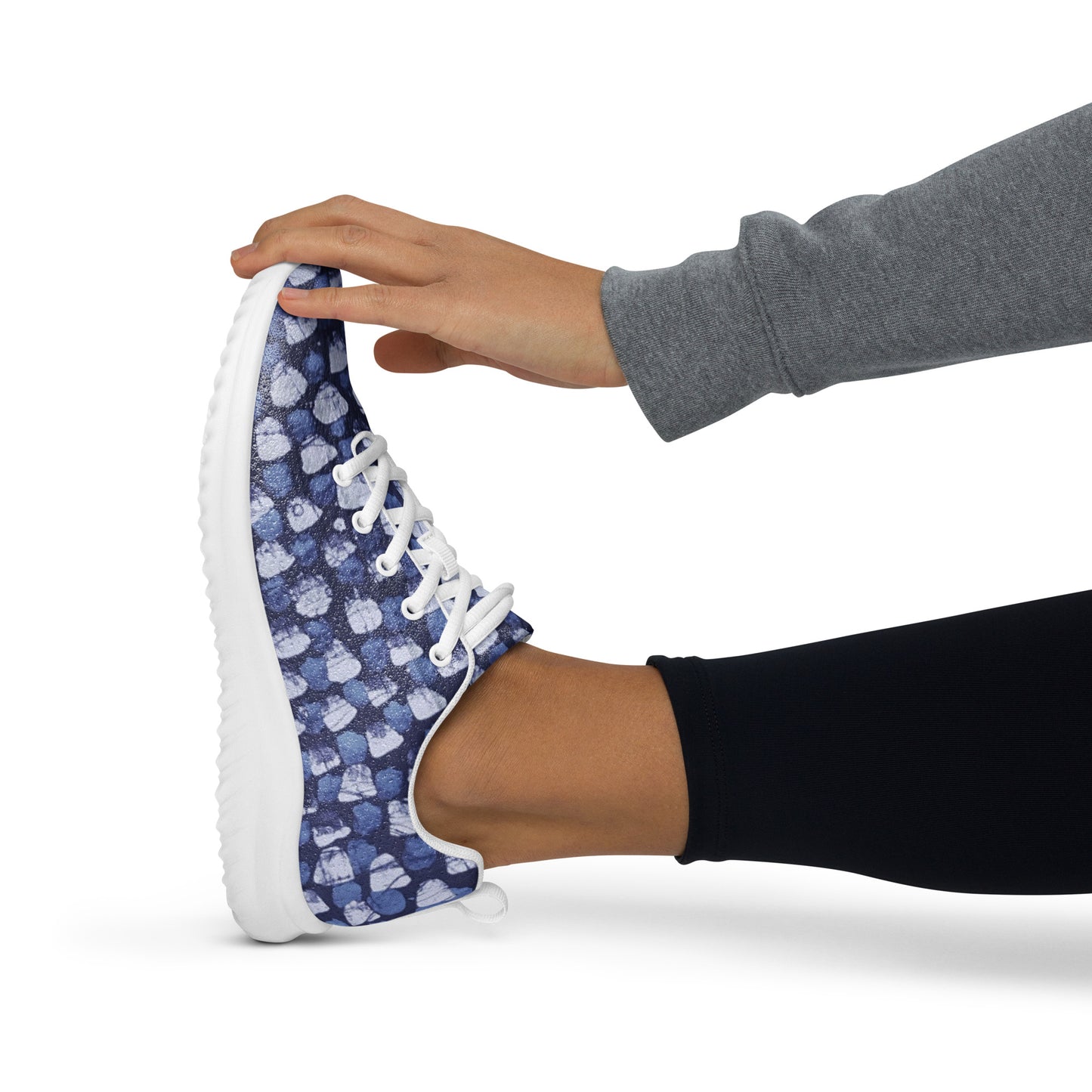 Blue Dotted Women’s athletic shoes