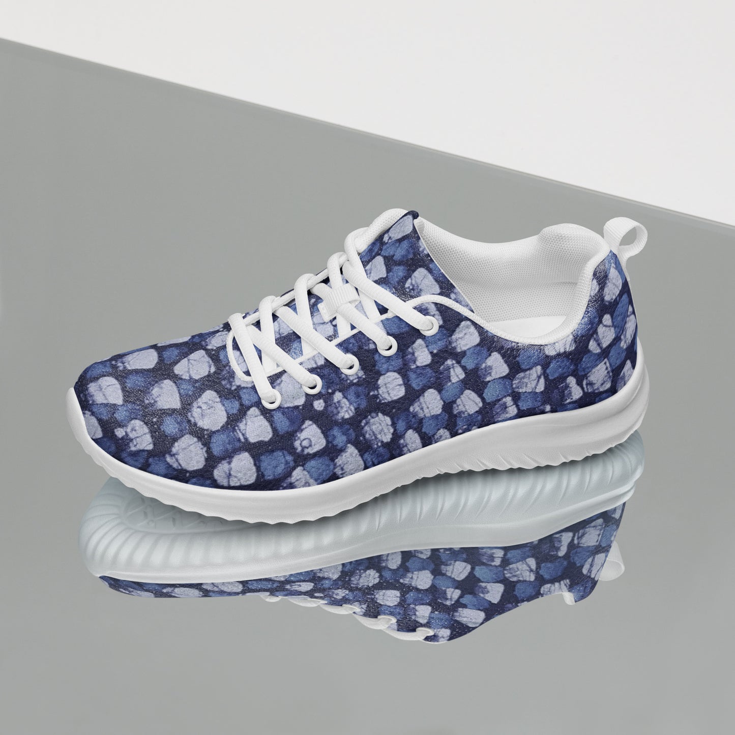 Blue Dotted Women’s athletic shoes