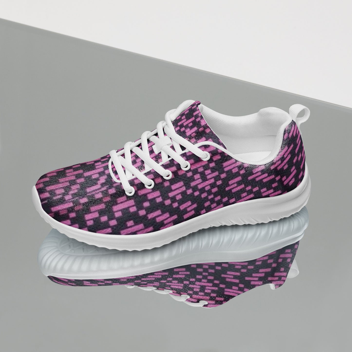 Pink Aztec Women’s athletic shoes