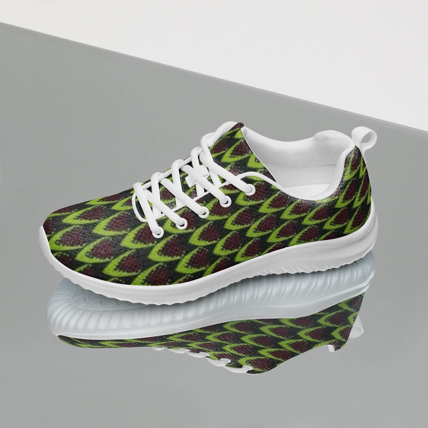 Green Flame Women’s athletic shoes