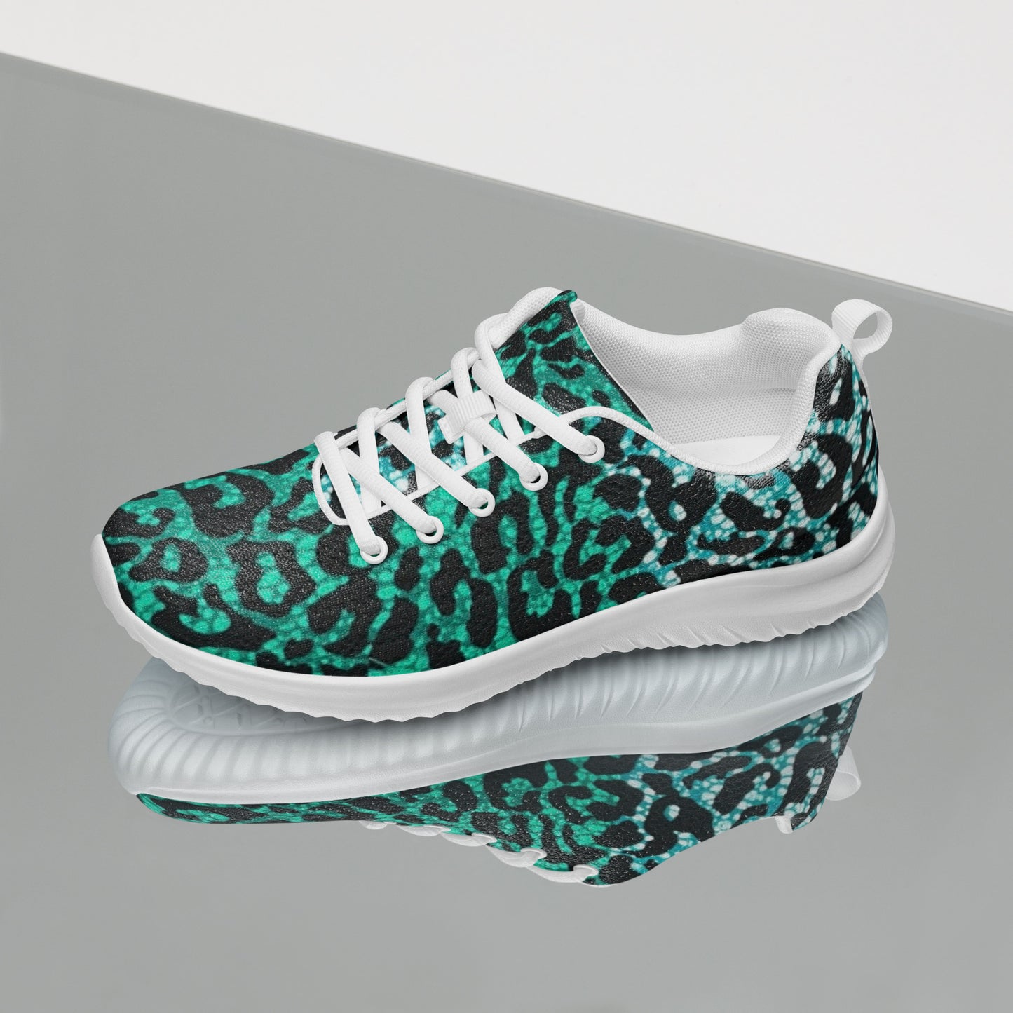 Green Leopard Women’s athletic shoes