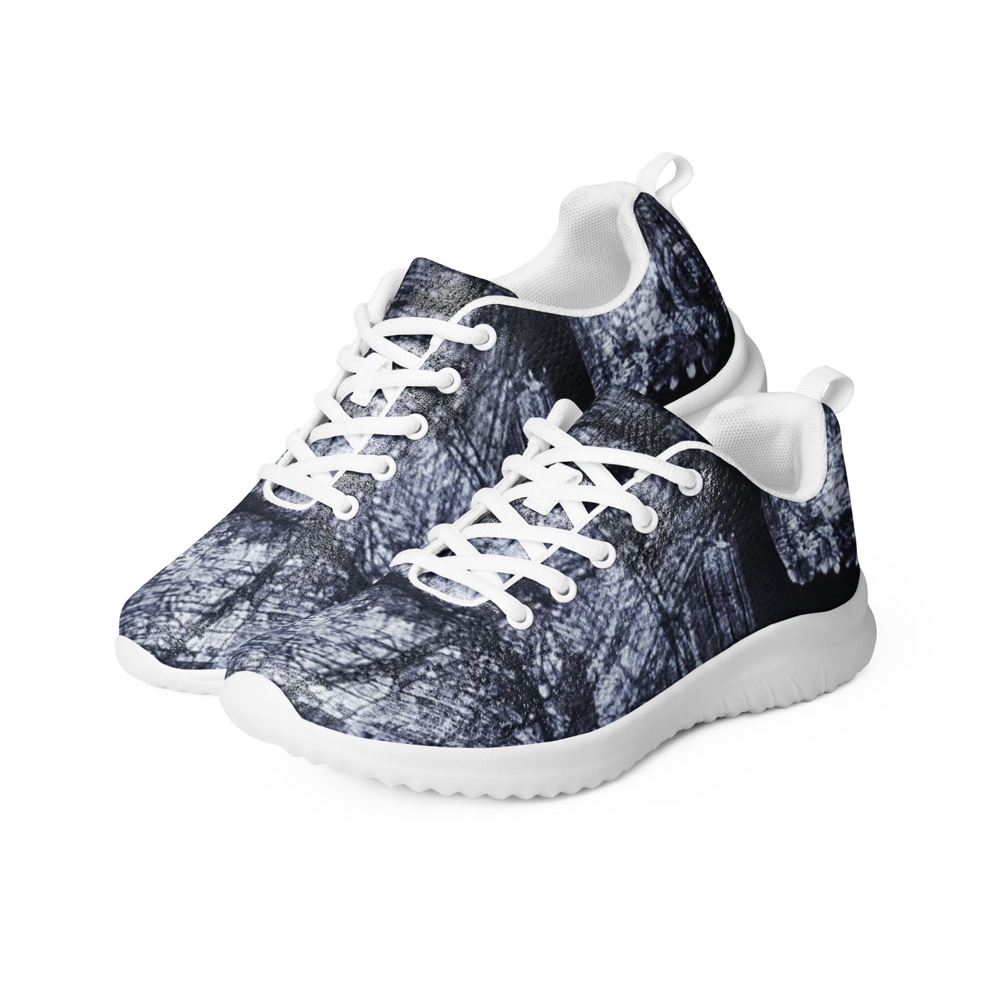 Dark Blue White Women’s athletic shoes