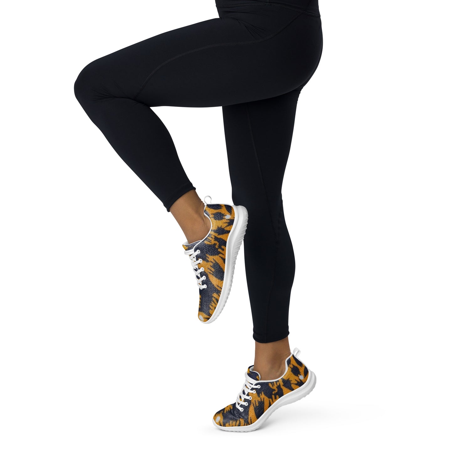 Yellow Leopard Women’s athletic shoes