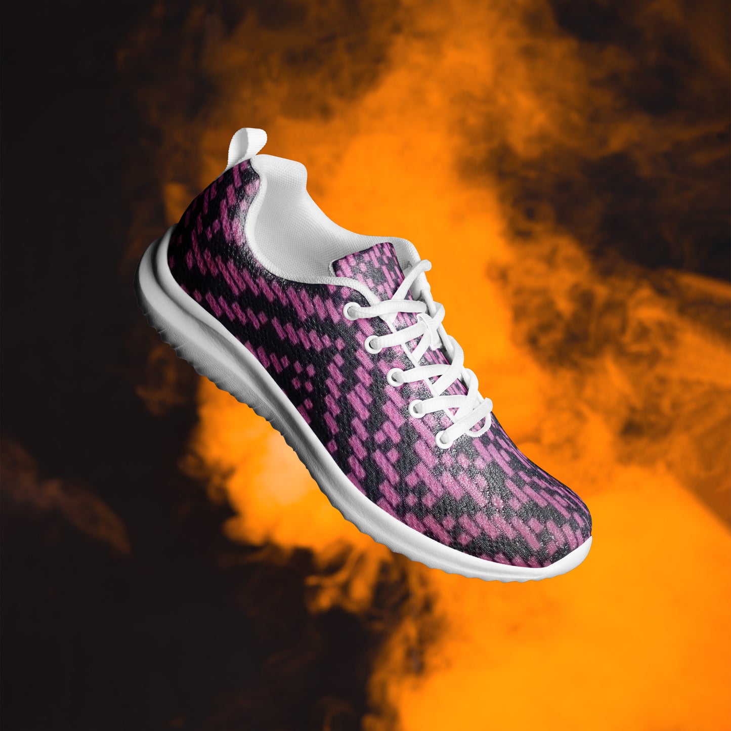 Pink Aztec Women’s athletic shoes