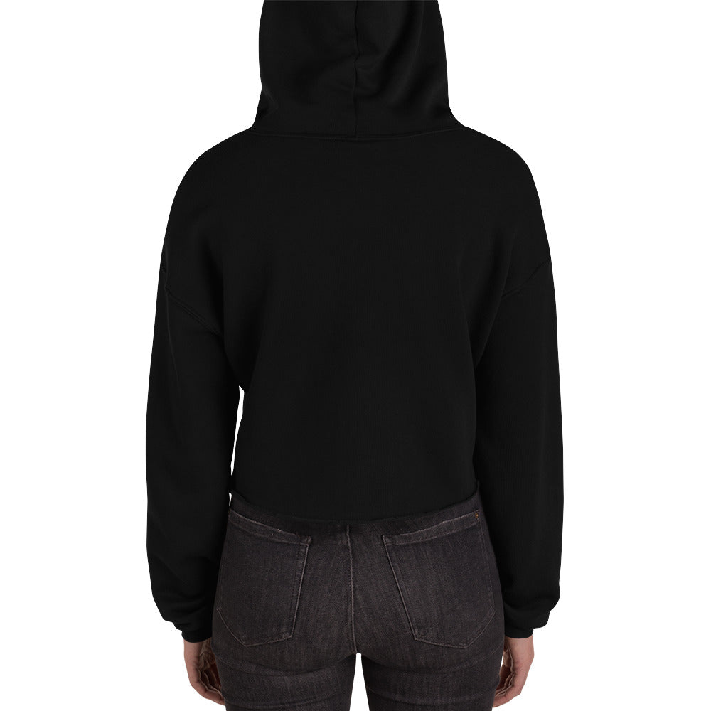 Foxhound Dog Crop Hoodie