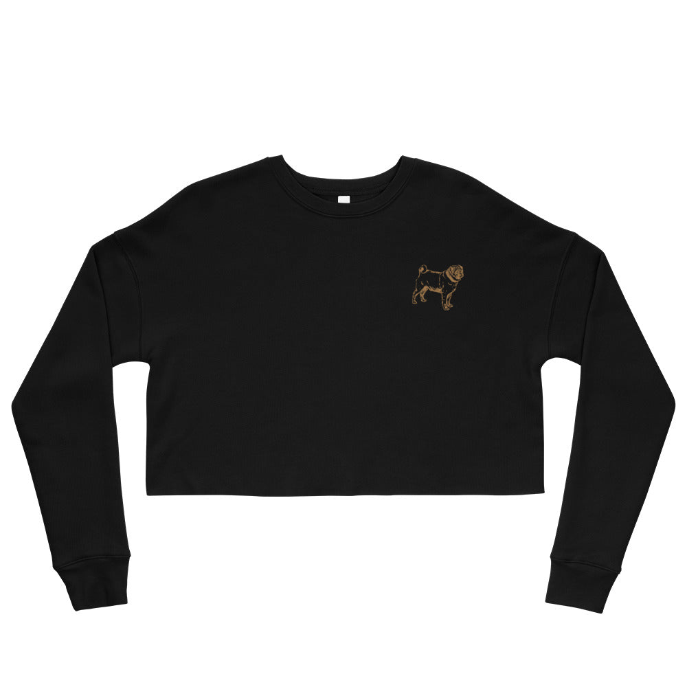 Pug Crop Sweatshirt