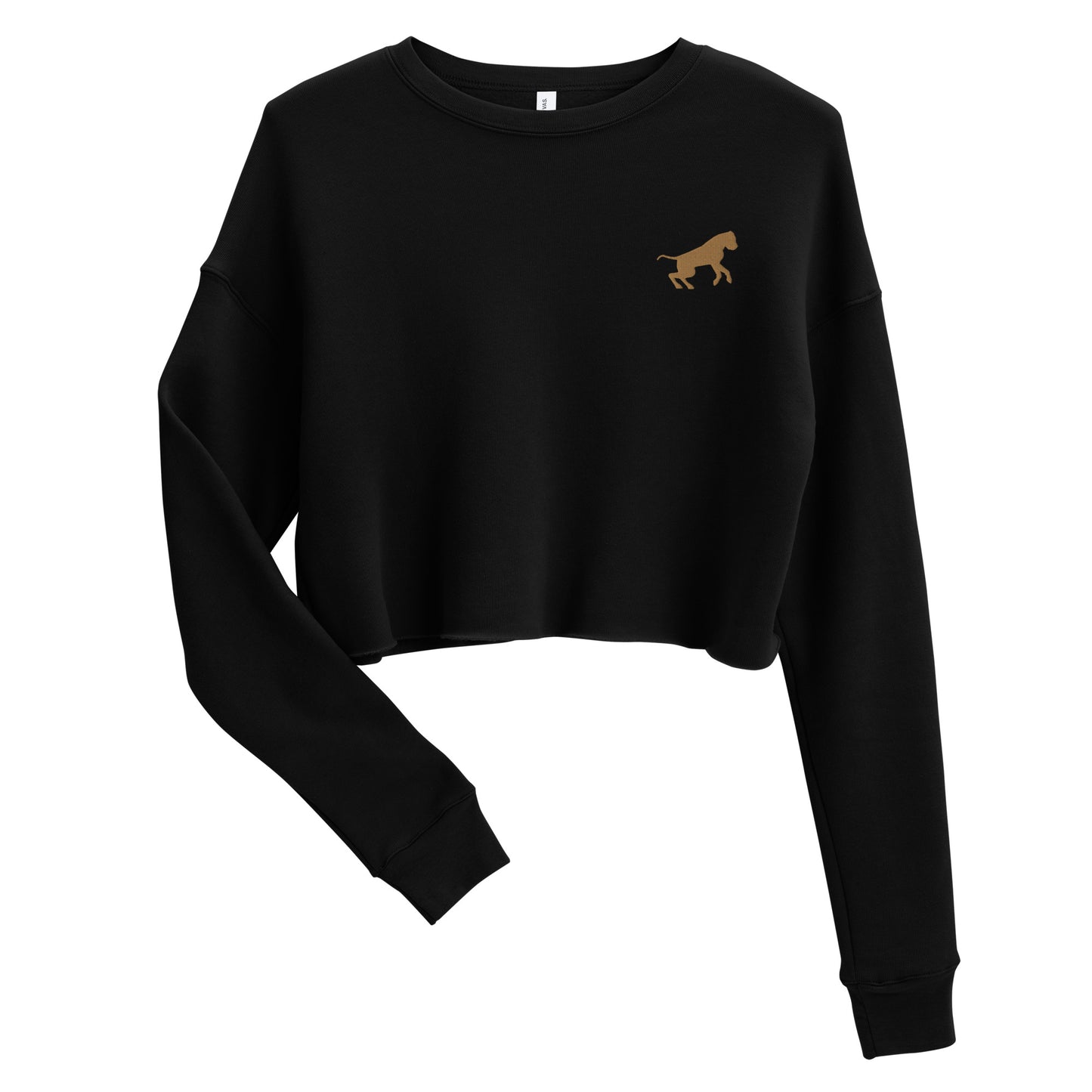 American Mastiff Dog Crop Sweatshirt