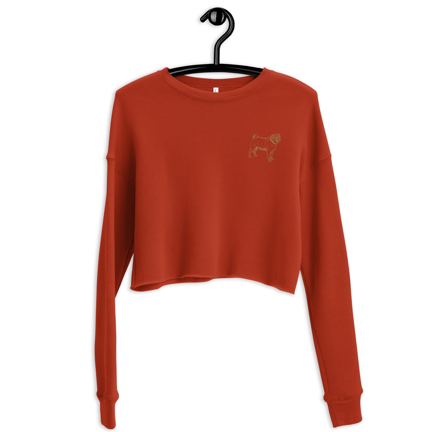 Pug Crop Sweatshirt