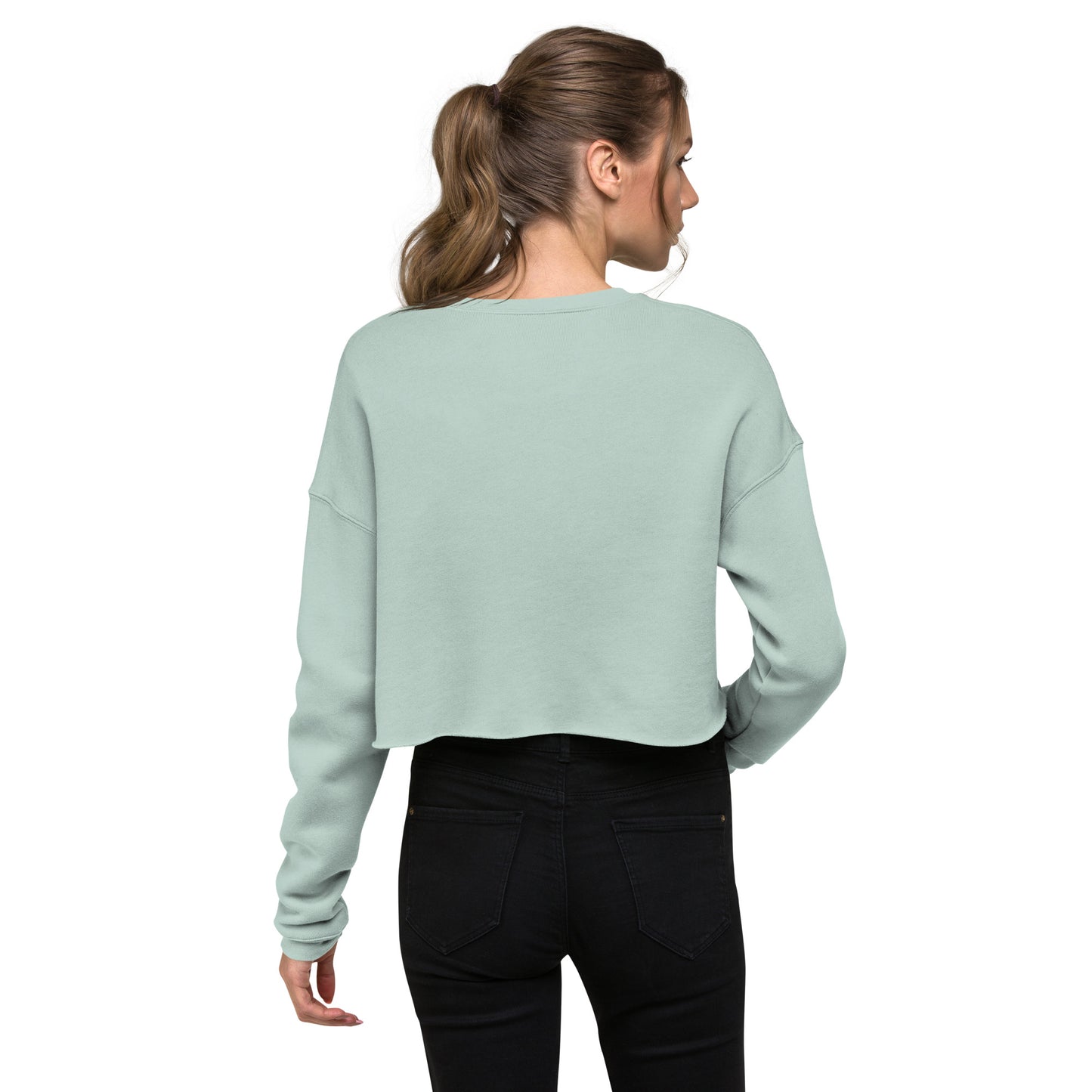 Foxhound Dog Crop Sweatshirt