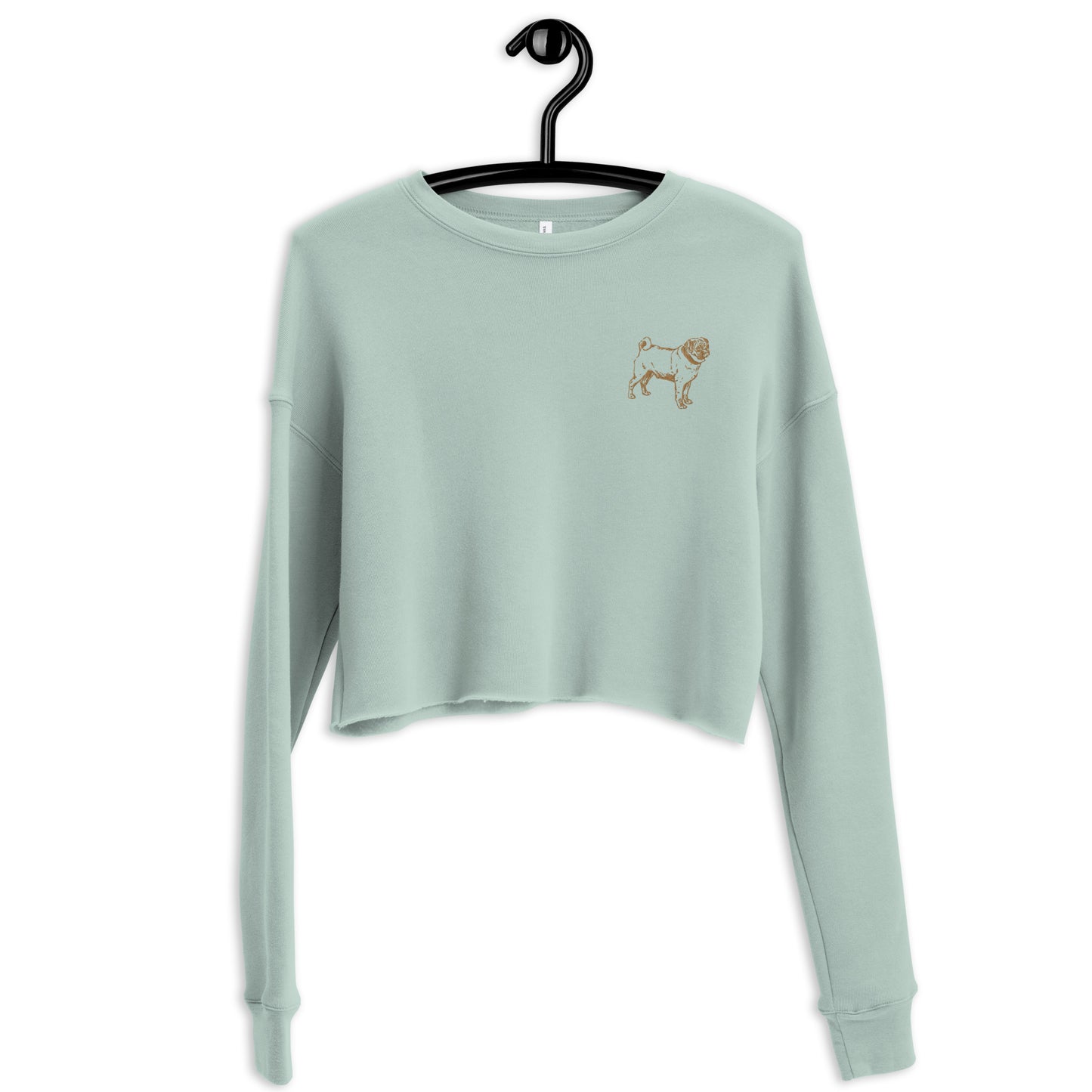 Pug Crop Sweatshirt