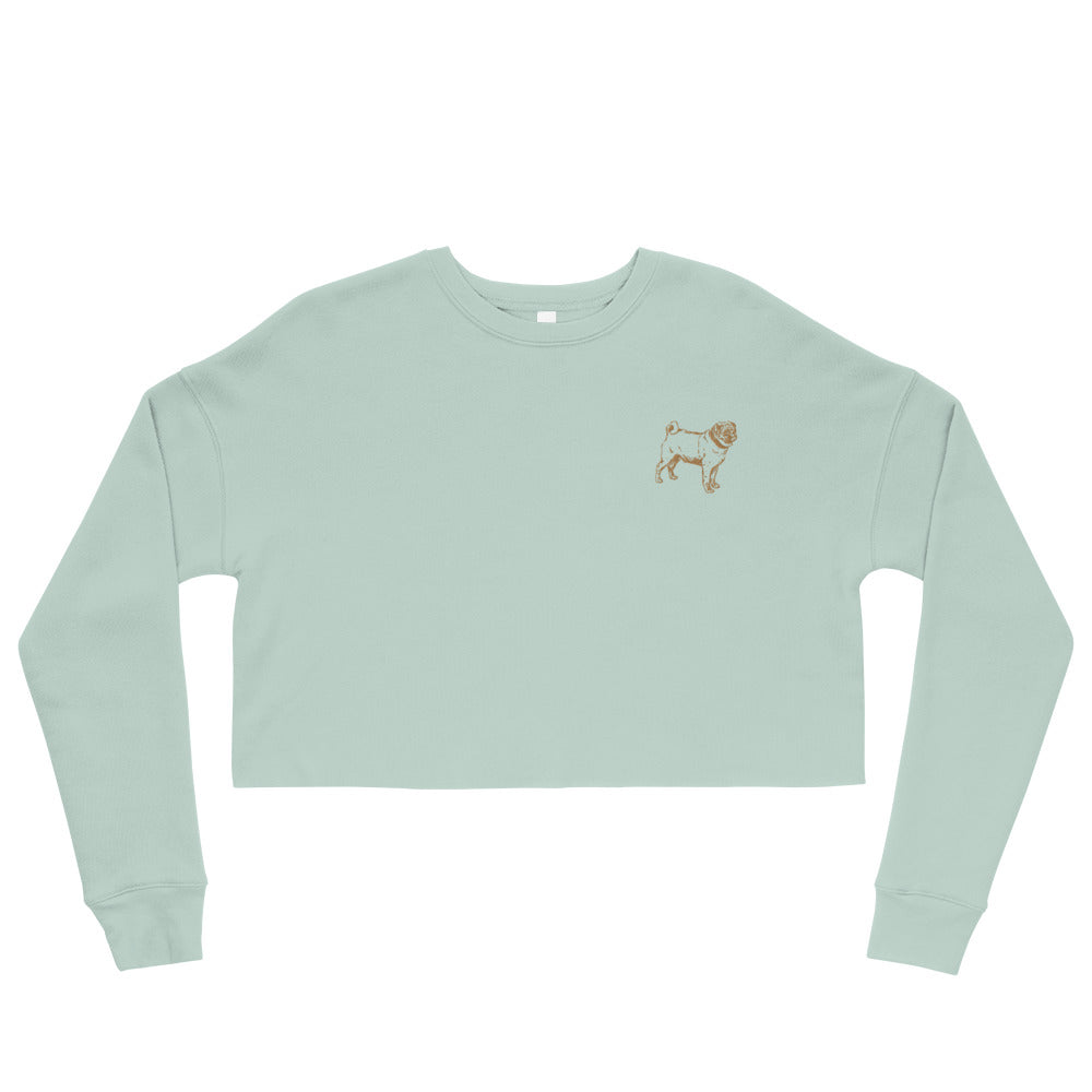 Pug Crop Sweatshirt