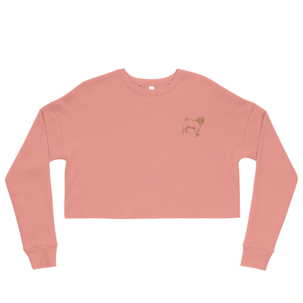 Pug Crop Sweatshirt