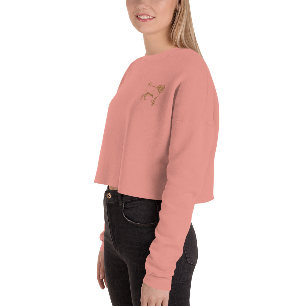 Pug Crop Sweatshirt