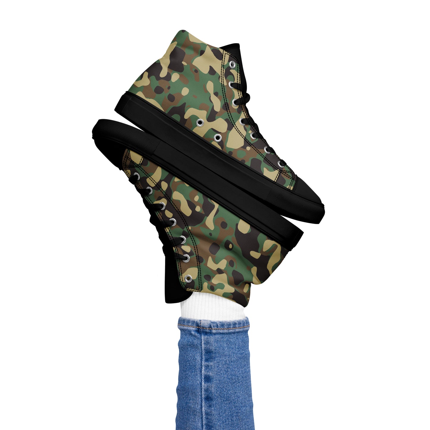 Army Women’s high top canvas shoes