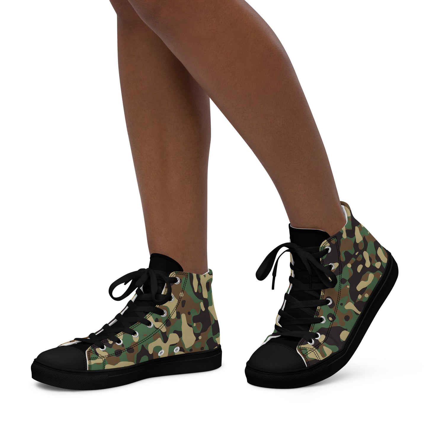 Army Women’s high top canvas shoes