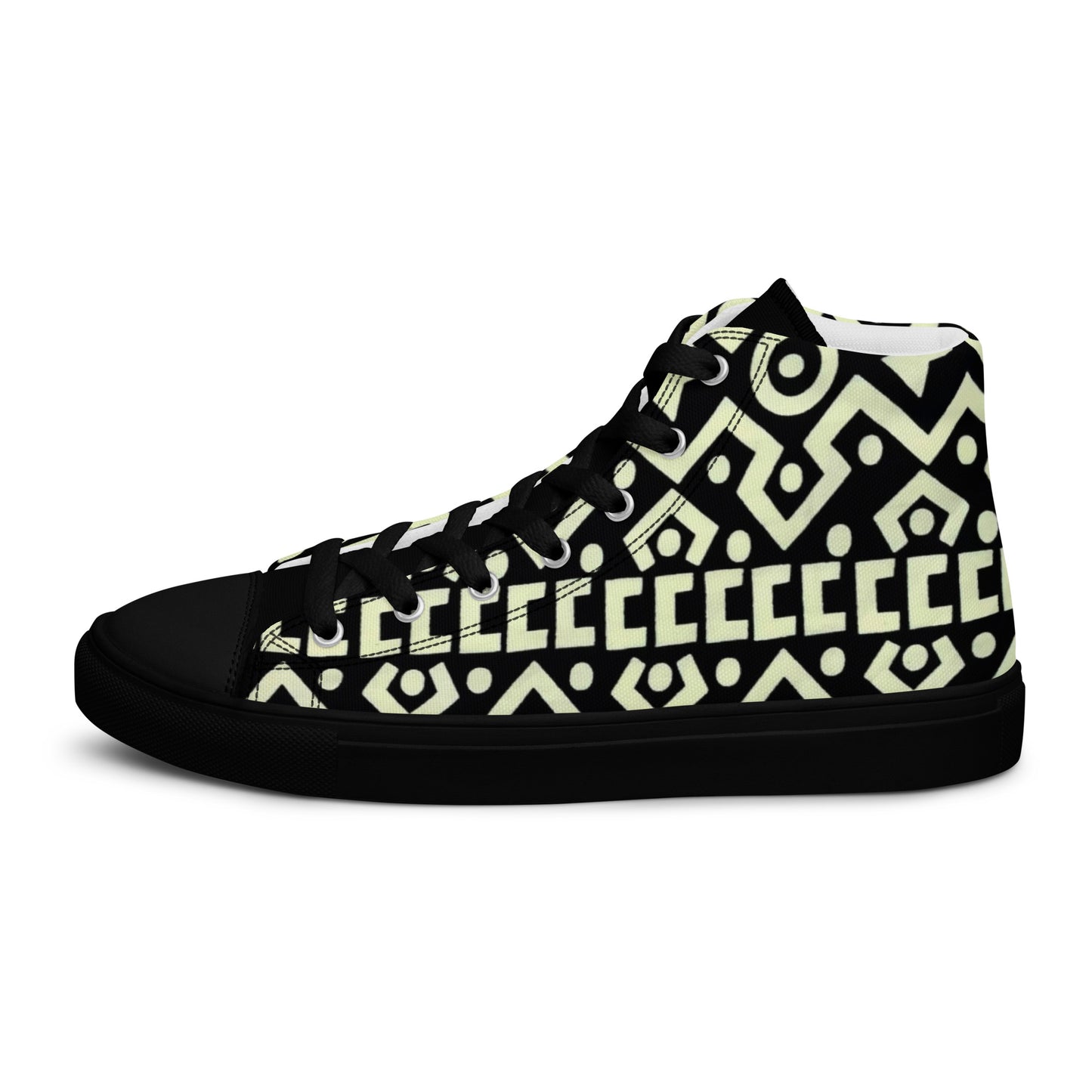 Bogolan Women’s high top canvas shoes