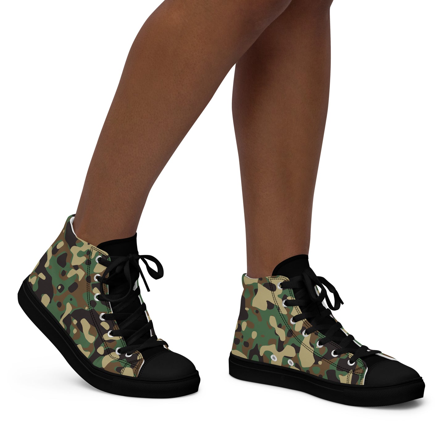 Army Women’s high top canvas shoes