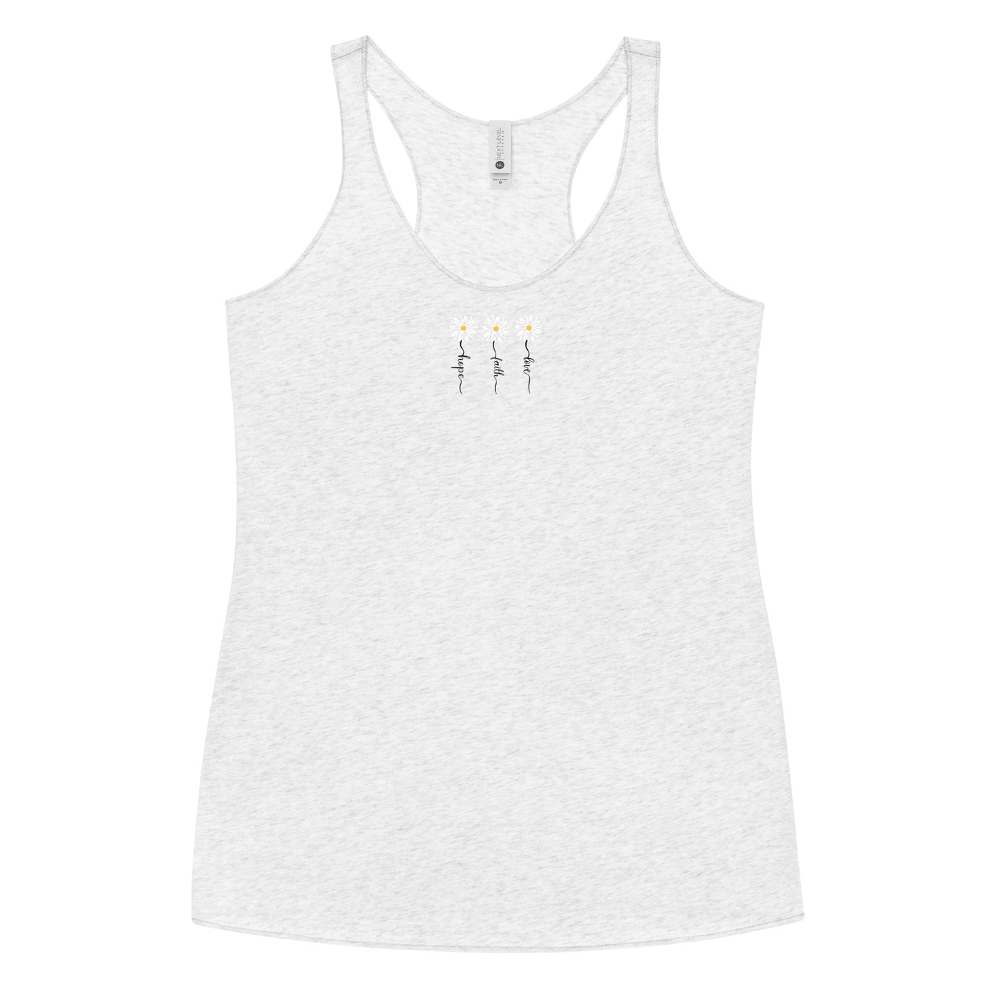 Faith Hope Love Women's Racerback Tank Top