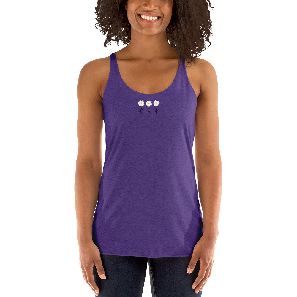 Faith Hope Love Women's Racerback Tank Top