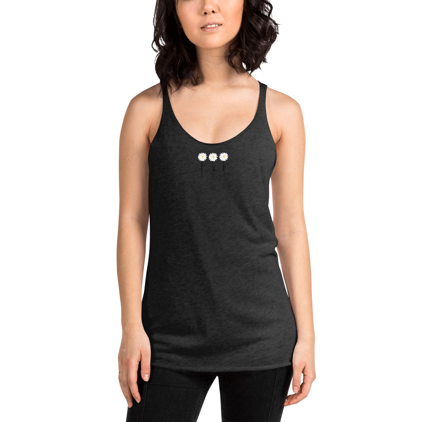 Faith Hope Love Women's Racerback Tank Top