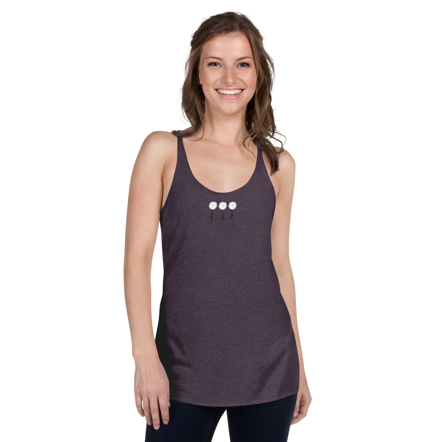 Faith Hope Love Women's Racerback Tank Top