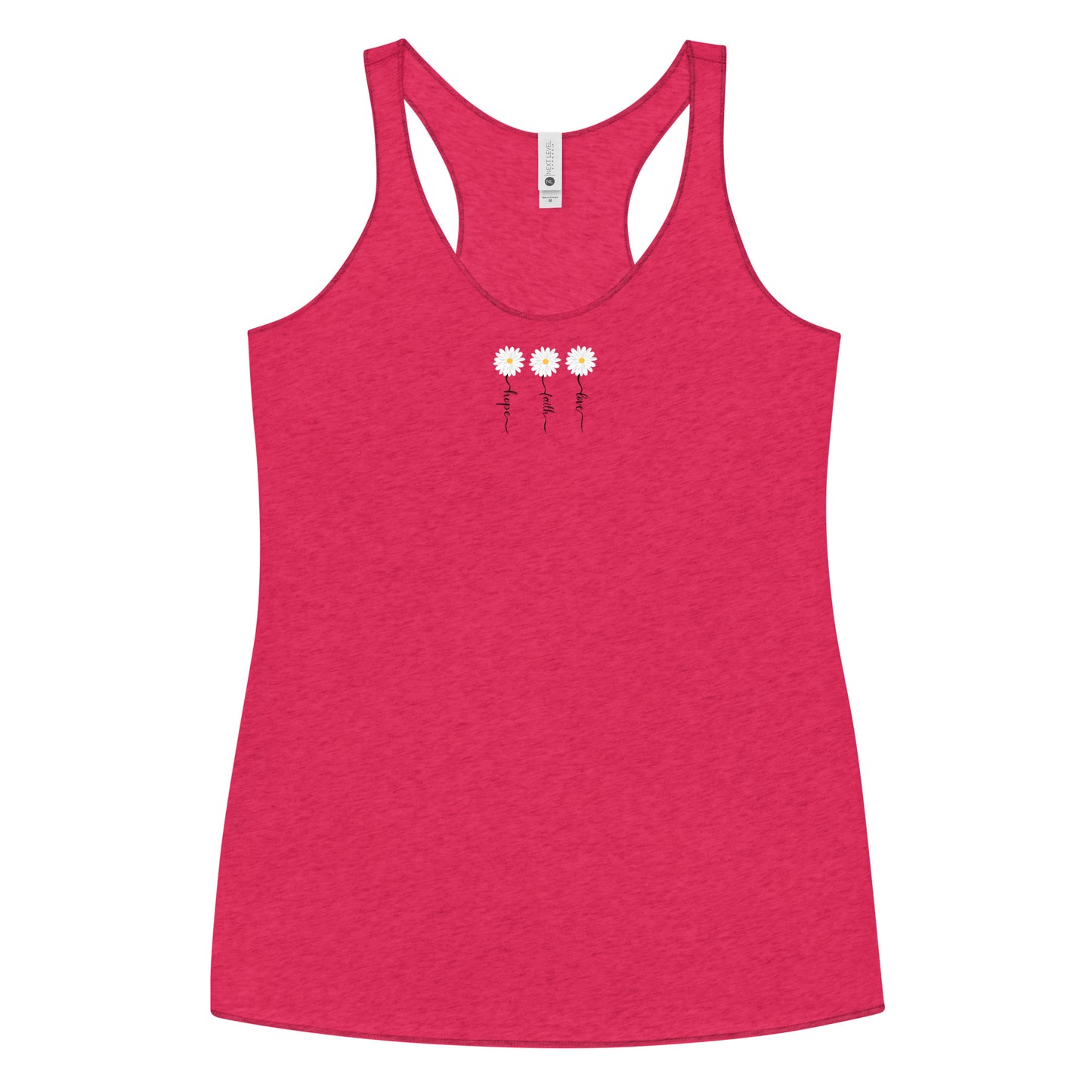 Faith Hope Love Women's Racerback Tank Top