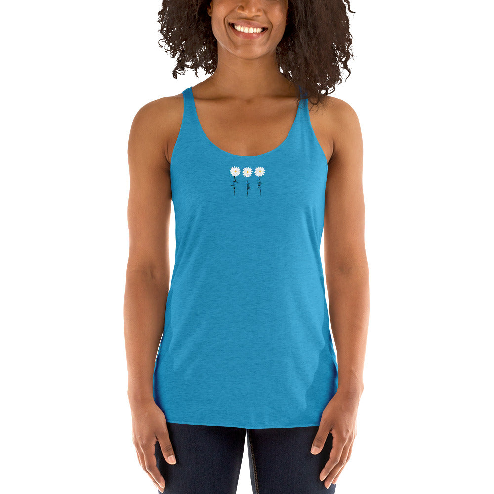 Faith Hope Love Women's Racerback Tank Top