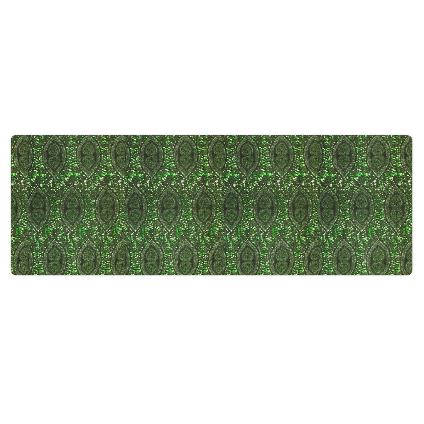 Green Peas Ankara Exercise Mat