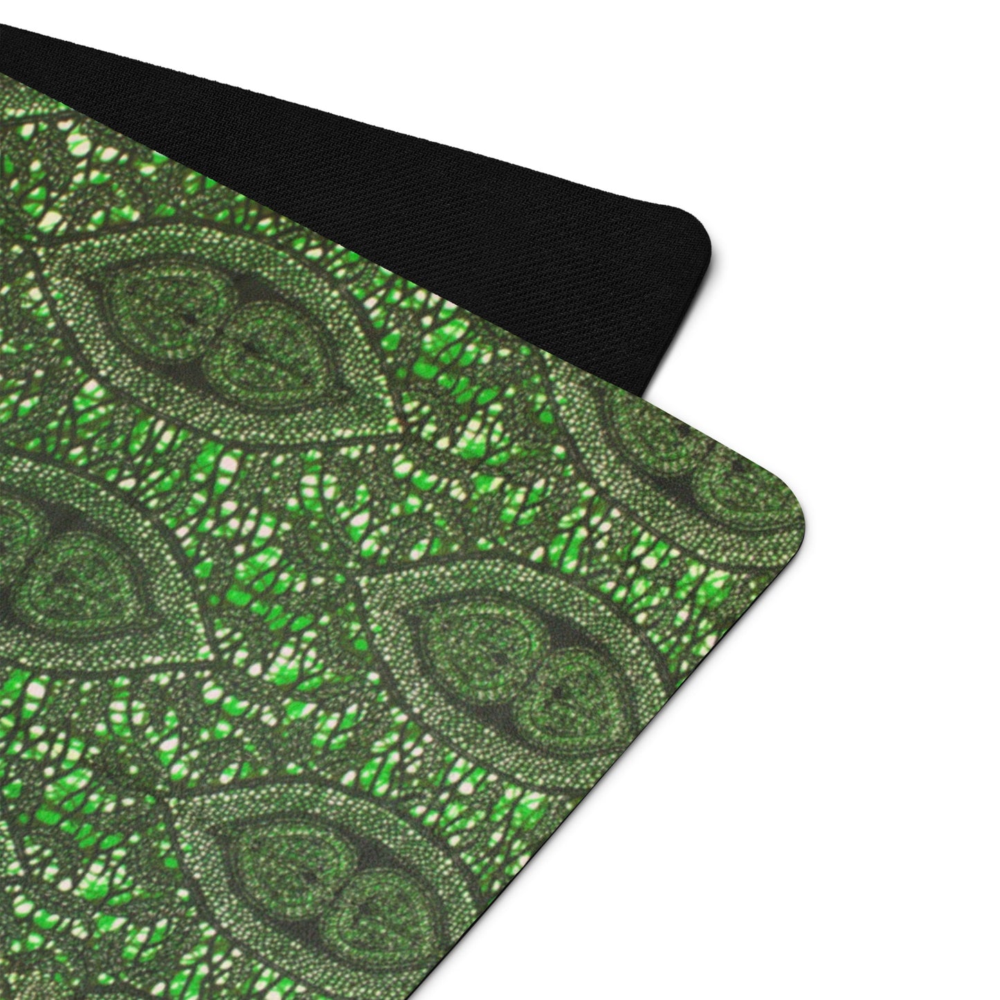 Green Peas Ankara Exercise Mat